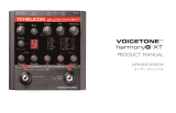 TC HELICON VOICE TONE HARMONY-G XT 取扱説明書