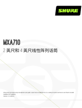 Shure MXA710 ユーザーガイド