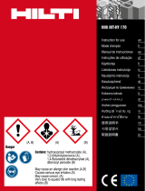 Hilti HIT-HY 170 取扱説明書