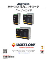 Watlow ASPYRE DT 60A to 210A ユーザーガイド