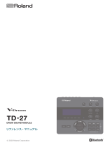 Roland TD-27 取扱説明書