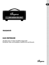 Bugera G20 INFINIUM クイックスタートガイド