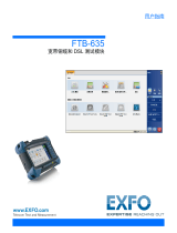 EXFO FTB-635 Wideband Copper and DSL Test Module ユーザーマニュアル