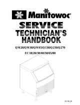 Manitowoc Ice Undercounter (QM20/QM30/QM45/Q130/Q170/Q210/Q270 & SM50) Technician's Handbook ユーザーマニュアル