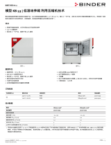 Binder KB 53 データシート