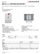 Binder KBF 720 データシート