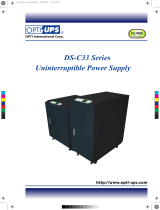OPTI-UPS DS80KC33 ユーザーマニュアル