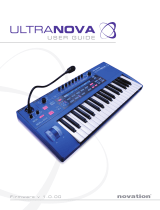 Novation UltraNova ユーザーガイド