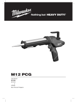 Milwaukee M12PCG ユーザーマニュアル