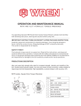 Wren 14XLCT60 Operation and Maintenance Manual