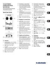 TC Electronic EYEMASTER METAL DISTORTION クイックスタートガイド