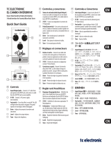 TC Electronic EL CAMBO OVERDRIVE クイックスタートガイド