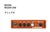 TCElectronic BH250 取扱説明書