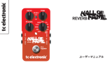 TC Electronic HALL OF FAME REVERB 取扱説明書