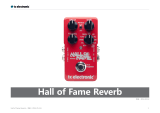 TC Electronic HALL OF FAME REVERB 取扱説明書