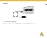 Behringer UCA222 取扱説明書