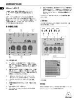 Behringer HA400 取扱説明書