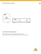 Behringer ULM300LAV クイックスタートガイド