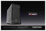Phanteks Enthoo Evolv ATX Glass ユーザーマニュアル