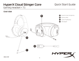 HyperX Cloud Stinger Core Wireless+7.1 (HHSS1C-BA-BK/G) ユーザーマニュアル