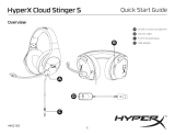 HyperX Cloud Stinger S (HHSS1S-AA-BK/G) ユーザーマニュアル