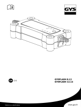 GYS GYSFLASH 8.12 取扱説明書