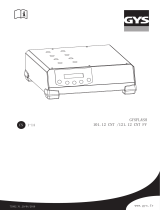 GYS GYSFLASH 101.12 CNT (5M CABLES) 取扱説明書