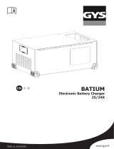 GYS BATIUM 25-24X 取扱説明書