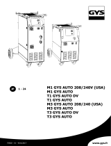 GYS T3 GYS AUTO DV 230/400V 取扱説明書