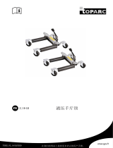 GYS SET OF 2 VEHICLE POSITIONING HYDRAULIC JACKS 取扱説明書