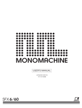 Mono Machines Monomachine ユーザーマニュアル