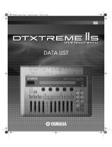 Yamaha DTXTREME IIs データシート