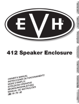 Evh 412 SPEAKER ENCLOSURE 取扱説明書