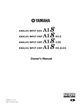Yamaha AI8 ユーザーマニュアル