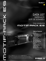 Yamaha MOTIF-RACK ES データシート
