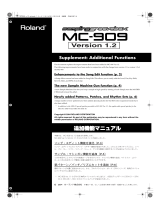 Roland MC-909 取扱説明書