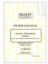 Manley Steelhead Version 2 取扱説明書