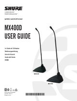 Shure Microflex MX400D Series ユーザーマニュアル