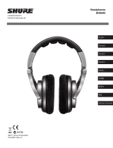 Shure SRH940 Professional Reference Headphones 取扱説明書