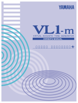 Yamaha VL1-m ユーザーマニュアル