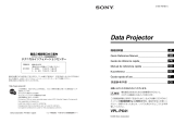Sony VPL-PX41 取扱説明書