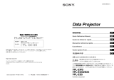 Sony VPL-EX5 取扱説明書
