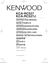 Kenwood KCA-RC527 取扱説明書