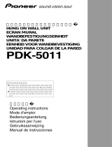 Pioneer PDK-5011 取扱説明書