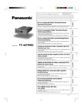 Panasonic TY-42TM6V 取扱説明書