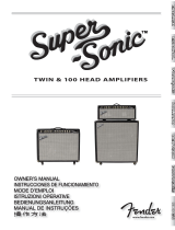 Fender Super-Sonic Twin 取扱説明書