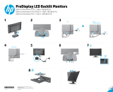 HP ProDisplay P201m 20-inch LED Backlit Monitor インストールガイド