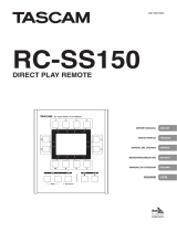 Tascam RC-SS150 取扱説明書