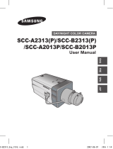 Samsung SCC-A2313P 取扱説明書