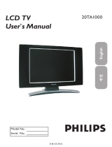 Philips 20TA1000/93 ユーザーマニュアル